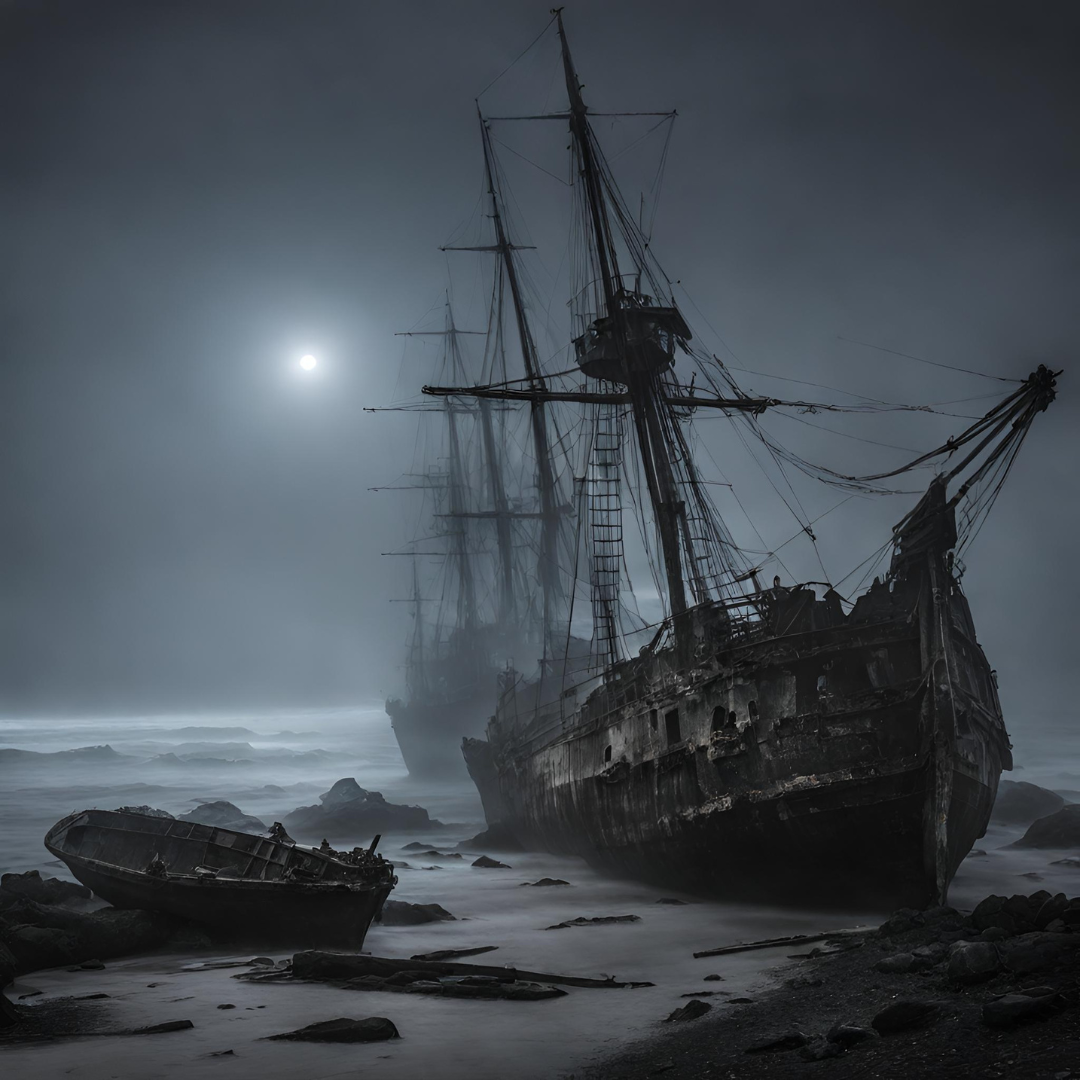 A Ghostly Look at Atlantic Coast Shipwrecks - Photo