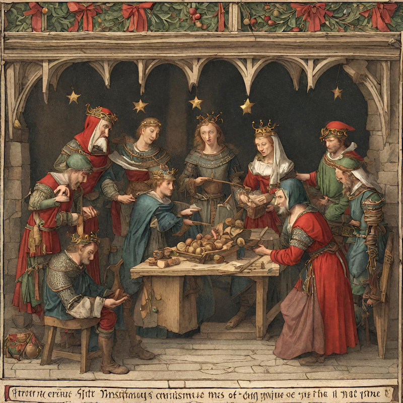 Seven Medieval Christmas Traditions - Photo